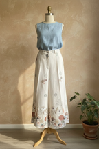 May Pant - Vista trasera tela print y diseño exactos